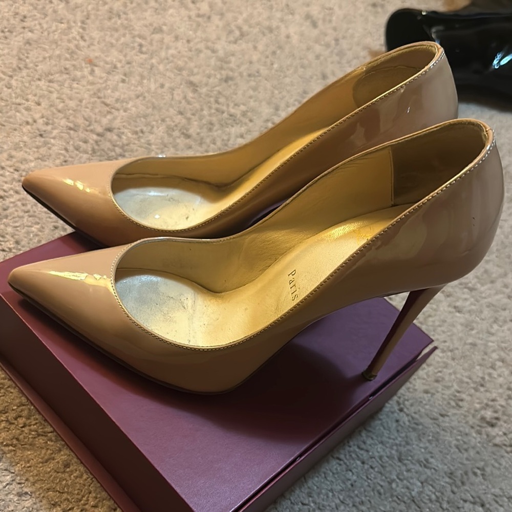 Elegant Nude Stiletto Heels